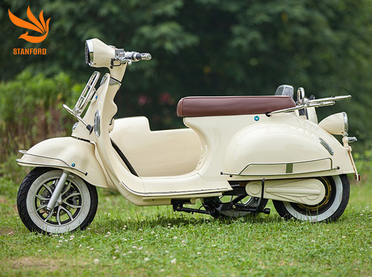 Three Wheel 1000w 1500w Tricycle sidecar Vespa Electric Scooter